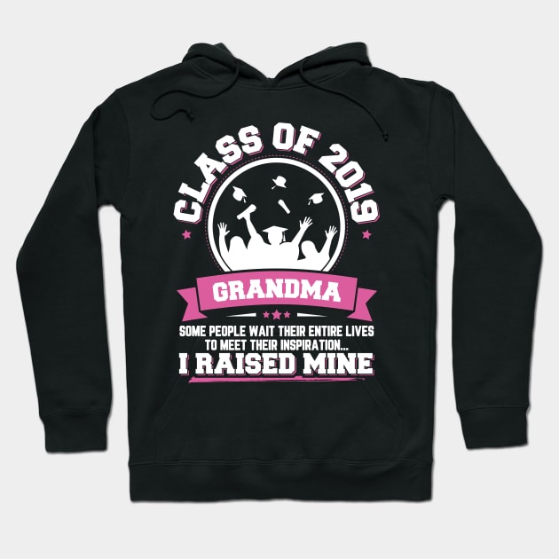 Proud Grandma Of A Class Of 2019 Graduate Hoodie by trendingoriginals